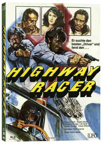Highway Racer - Poliziotto Sprint - Uncut Mediabook Edition (DVD+blu-ray) (B)