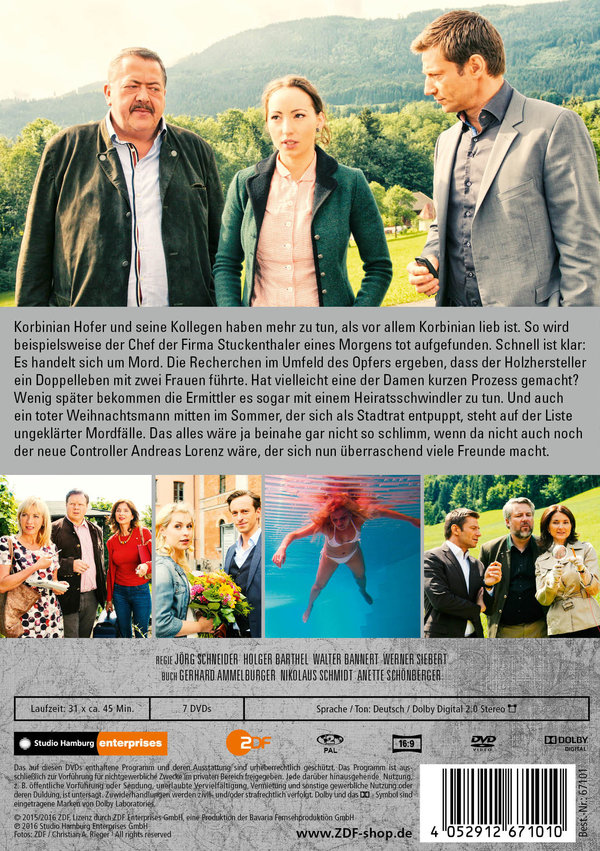 Die Rosenheim Cops - Staffel 15  [7 DVDs]  (DVD)