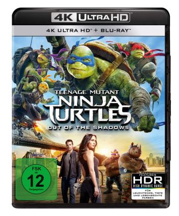 Teenage Mutant Ninja Turtles: Out of the Shadows (4K Ultra HD)