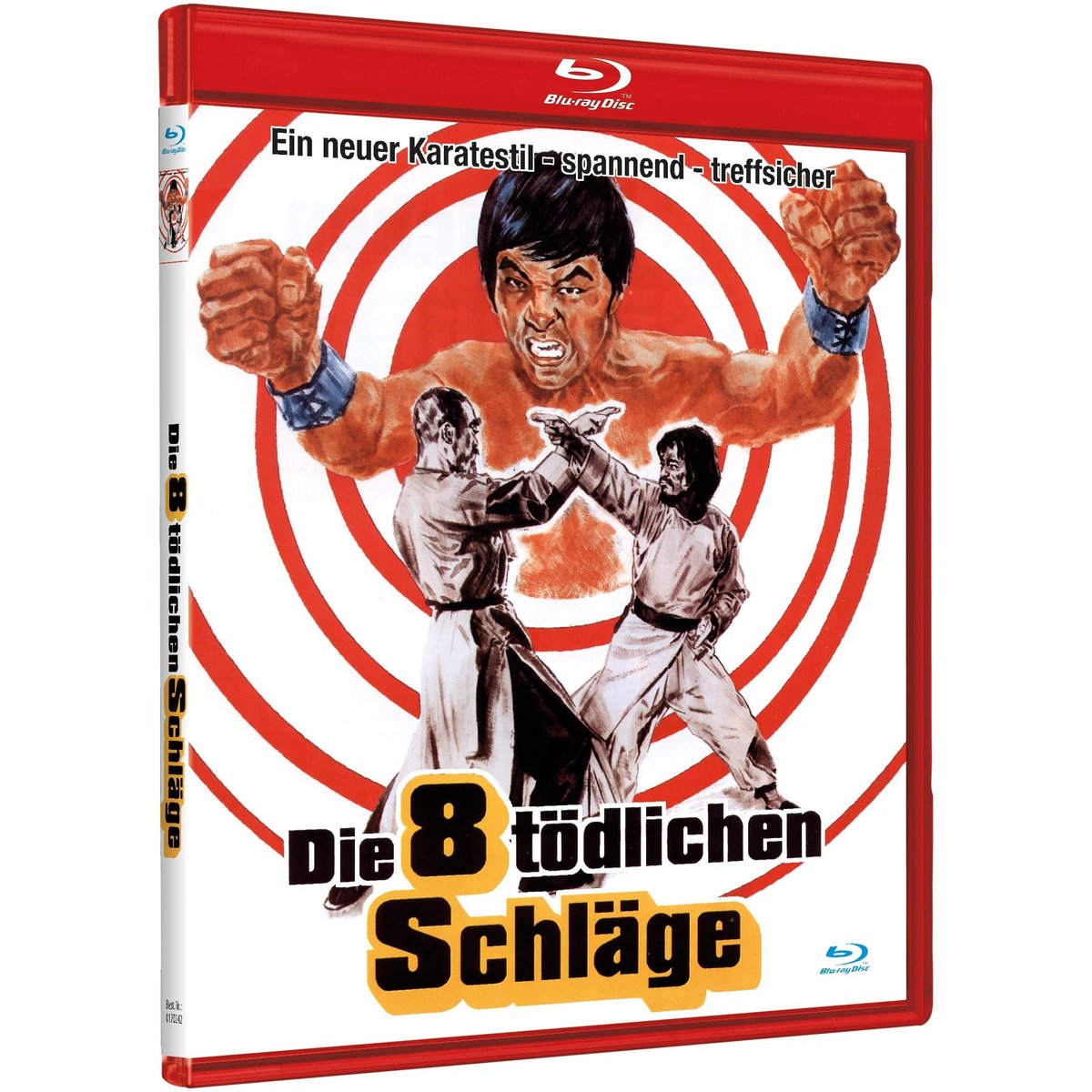 DIE 8 TÖDLICHEN SCHLÄGE - COVER B  (Blu-ray Disc)