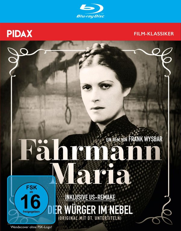 Fährmann Maria / Lange gesuchter deutscher Gruselklassiker + Bonusfilm: US-Remake „Der Würger im Nebel“ (OmU) (Pidax Film-Klassiker)  (Blu-ray Disc)
