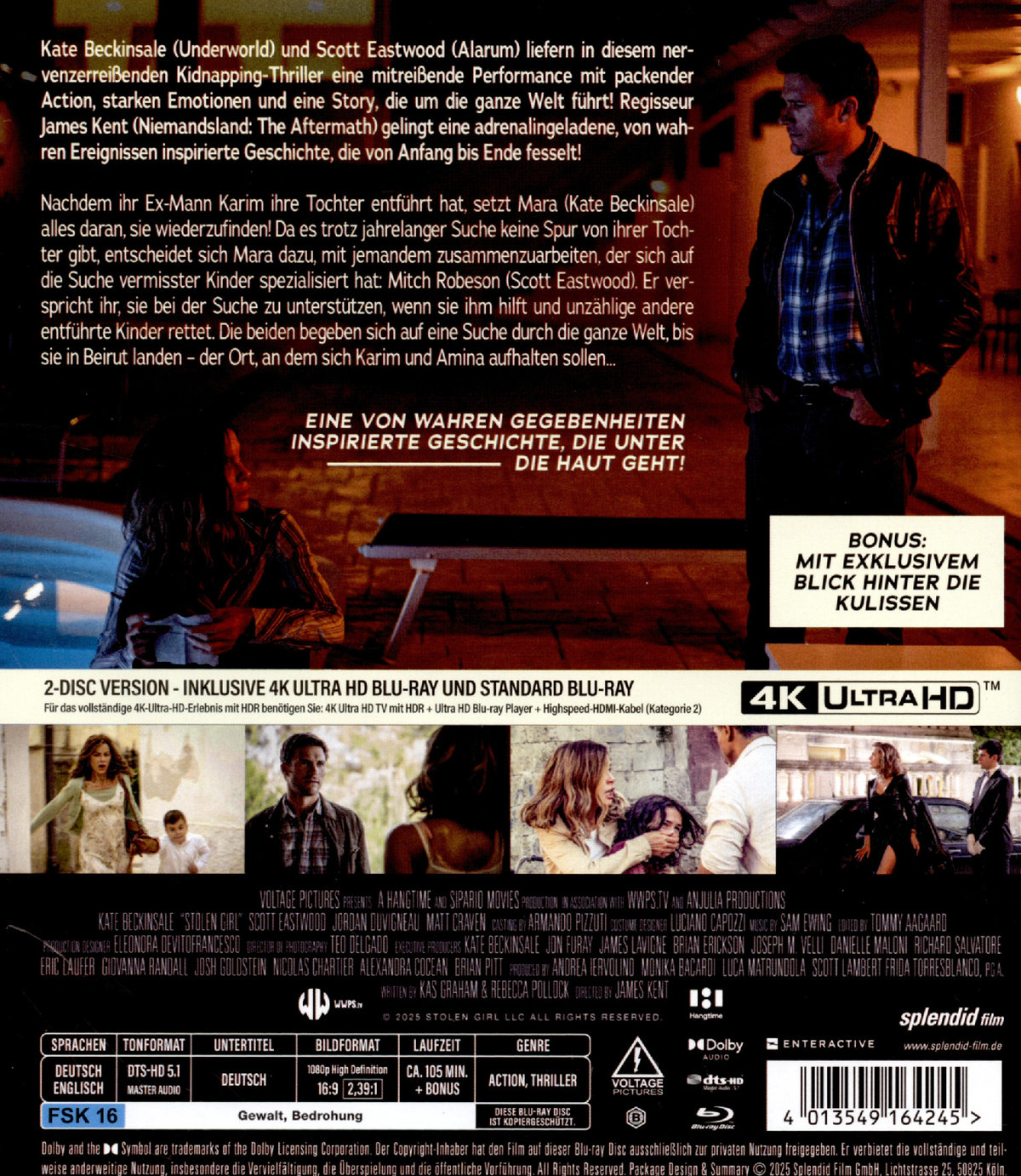 Stolen Girl - Limited Edition  (4K Ultra HD) (+ Blu-ray) Stolen Girl - Limited Edition  (4K Ultra HD) (+ Blu-ray)