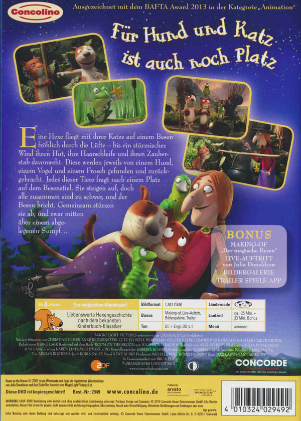 Für Hund und Katz ist auch noch Platz  (DVD)