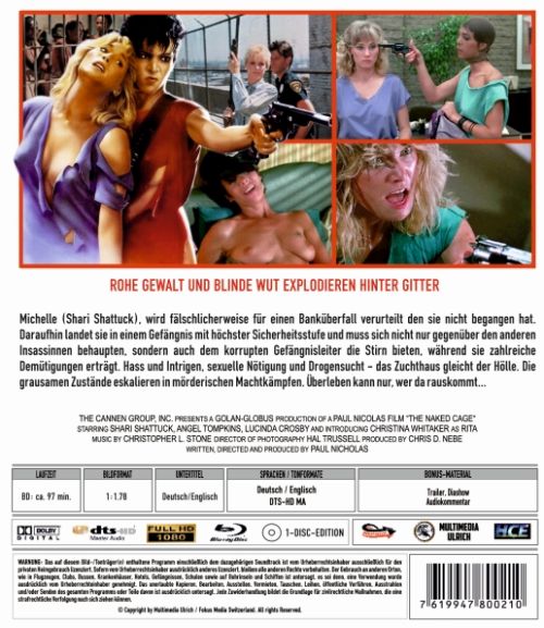 The Naked Cage - Uncut Edition (DVD+blu-ray) (1)