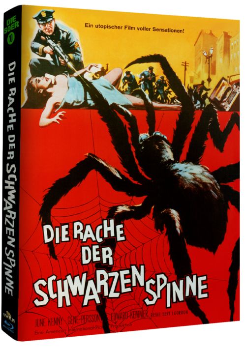 Die Rache der schwarzen Spinne - Uncut Mediabook Edition  (blu-ray) (A)