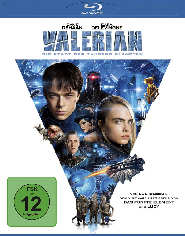 Valerian - Die Stadt der tausend Planeten (blu-ray)
