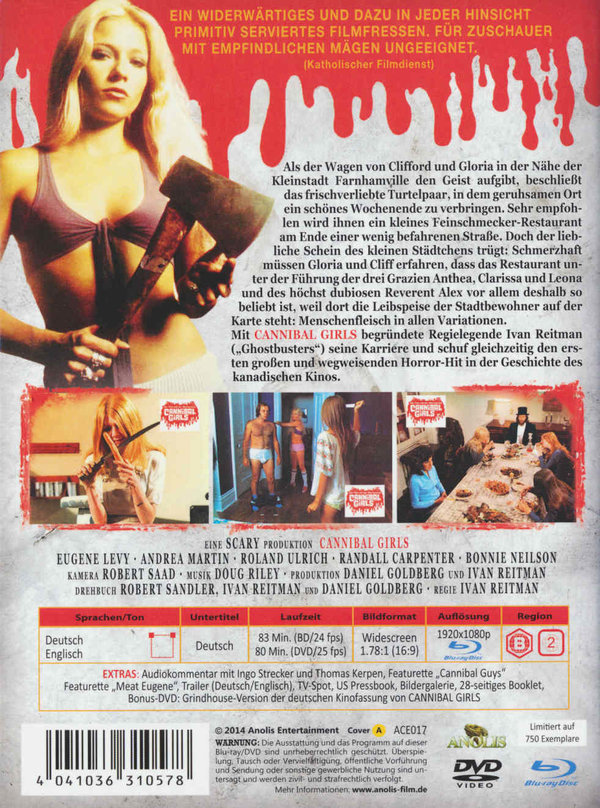 Cannibal Girls - Uncut Edition (DVD+blu-ray) (A)