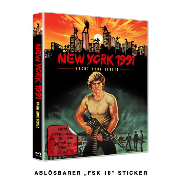 NEW YORK 1991 - NACHT OHNE GESETZ - Cover B  (Blu-ray Disc)