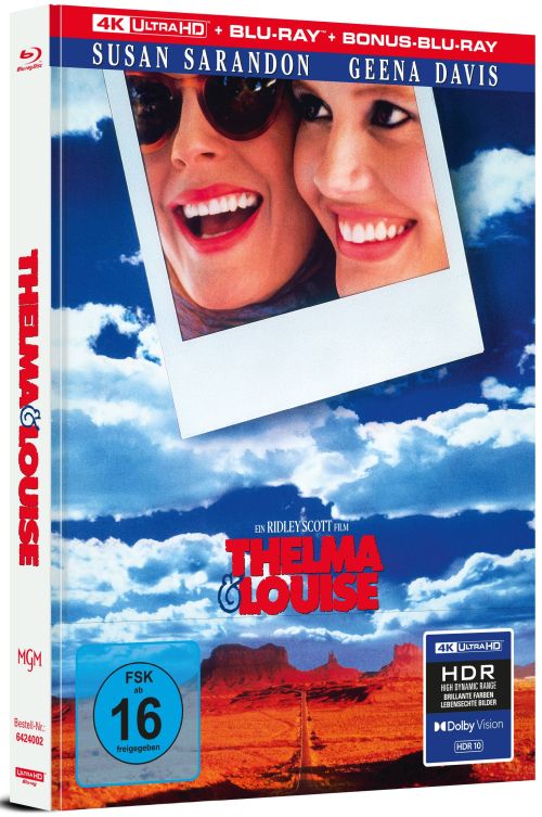 Thelma & Louise - Uncut Mediabook Edition  (4K Ultra HD+blu-ray)
