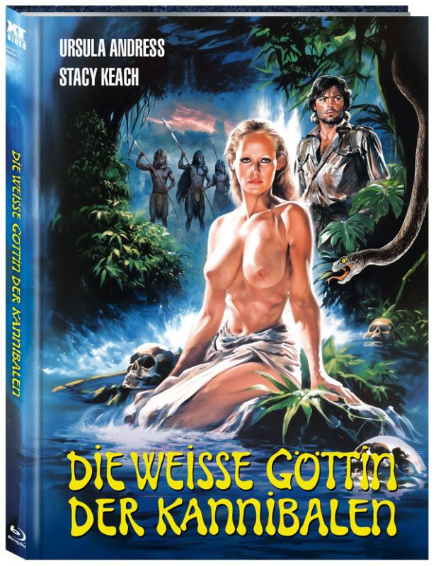 Weisse Göttin der Kannibalen, Die - Uncut Mediabook Edition (DVD+blu-ray) (C)