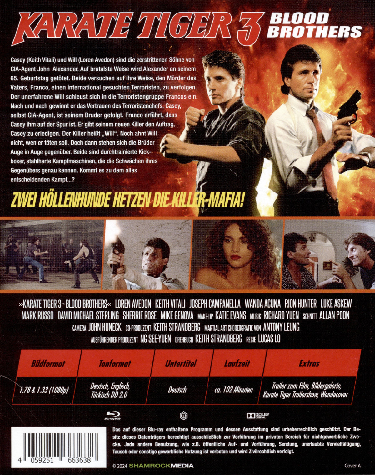 Karate Tiger 3 - Blood Brother - Uncut Edition  (blu-ray)
