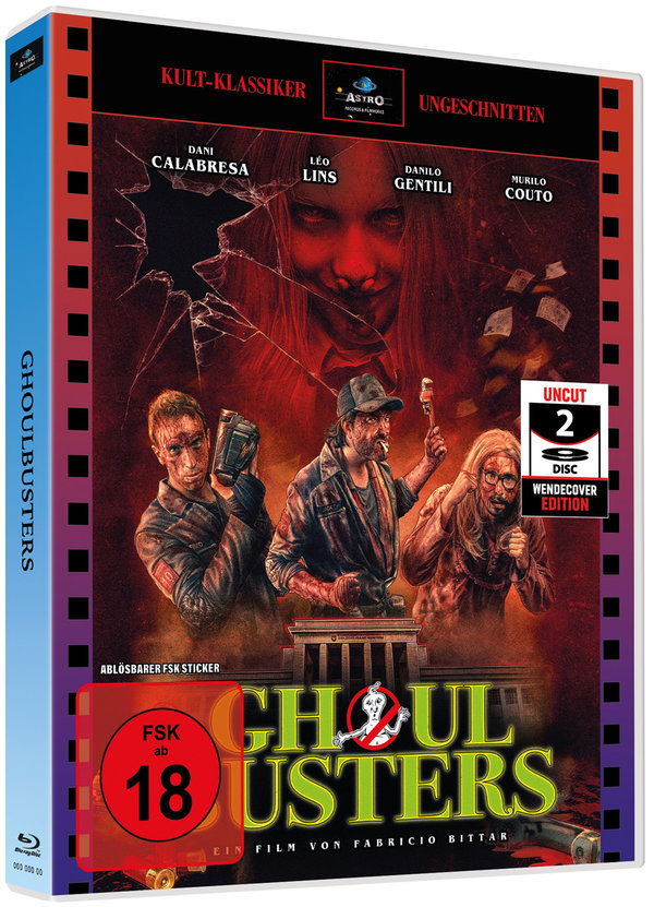 Ghoul Busters - Full-Sleeve Scanavo Box - Cover 3 - Limited Edition auf 100 Stück  (Bluray+DVD)