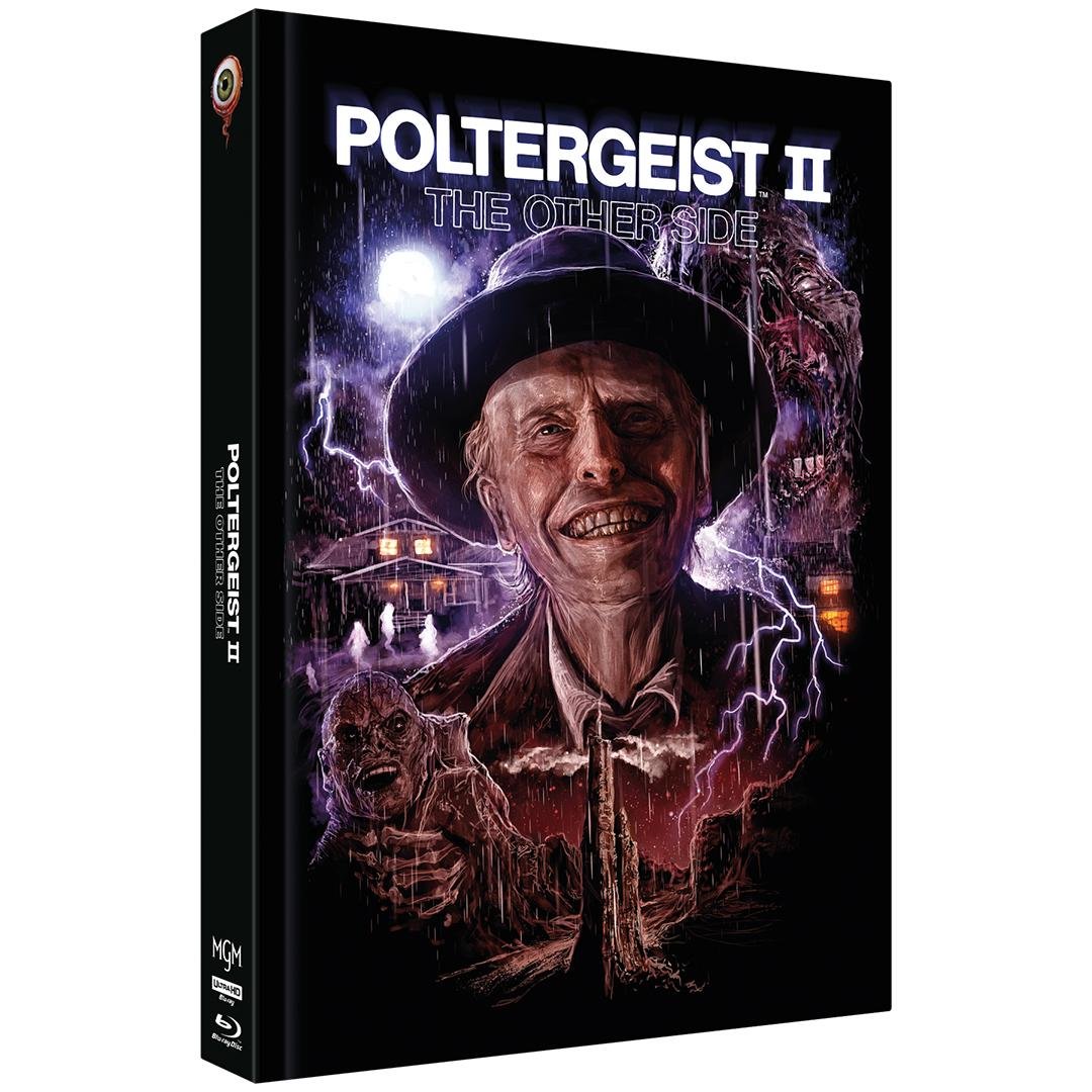 Poltergeist 2 - Die andere Seite - Uncut Mediabook Edition  (4K Ultra HD+blu-ray) (D)