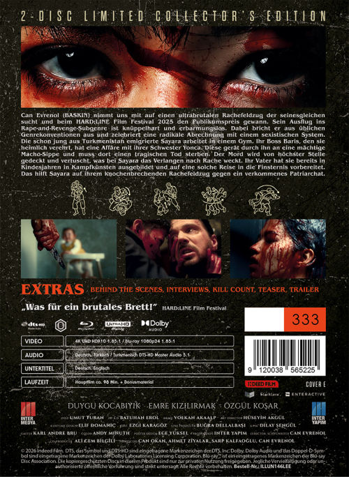 Sayara - Revenge is Darkness - Uncut Mediabook Edition  (4K Ultra HD+blu-ray) (E)