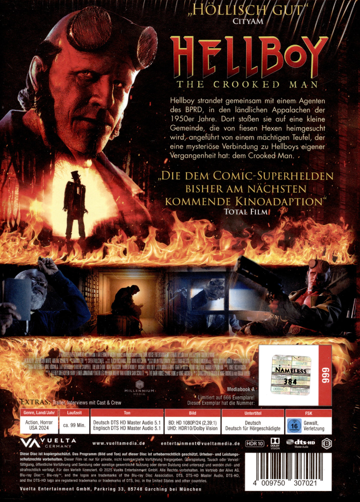 Hellboy: The Crooked Man - Uncut Mediabook Edition  (4K Ultra HD+blu-ray) (A)
