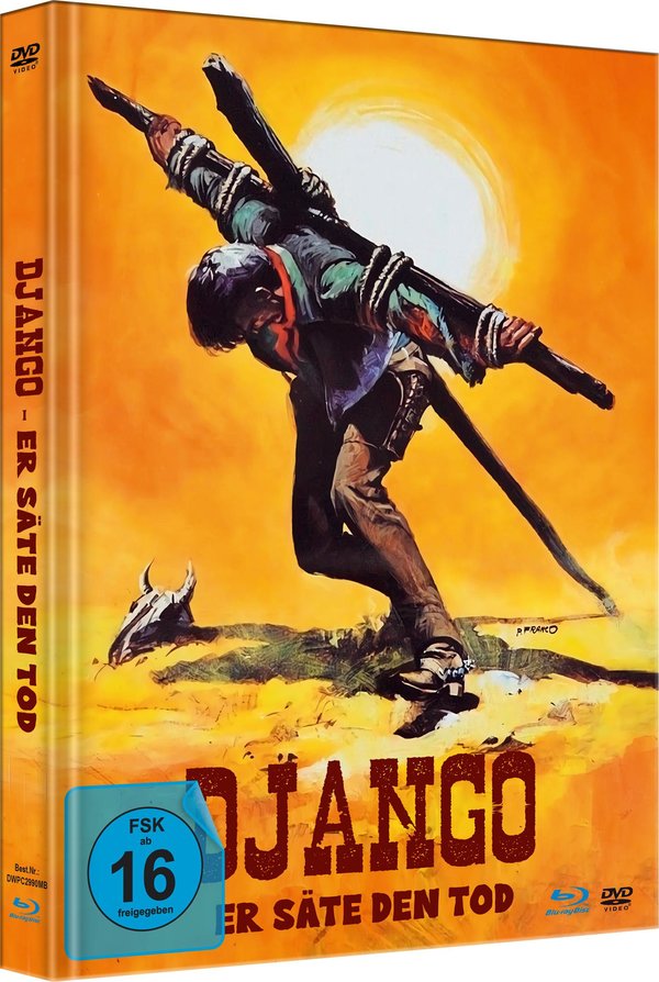 Django - Er säte den Tod - Uncut Mediabook Edition (DVD+blu-ray)