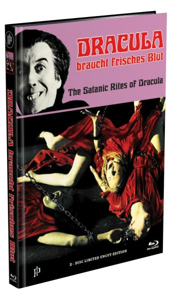 Dracula braucht frisches Blut - Uncut Mediabook Edition (DVD+blu-ray) (A)