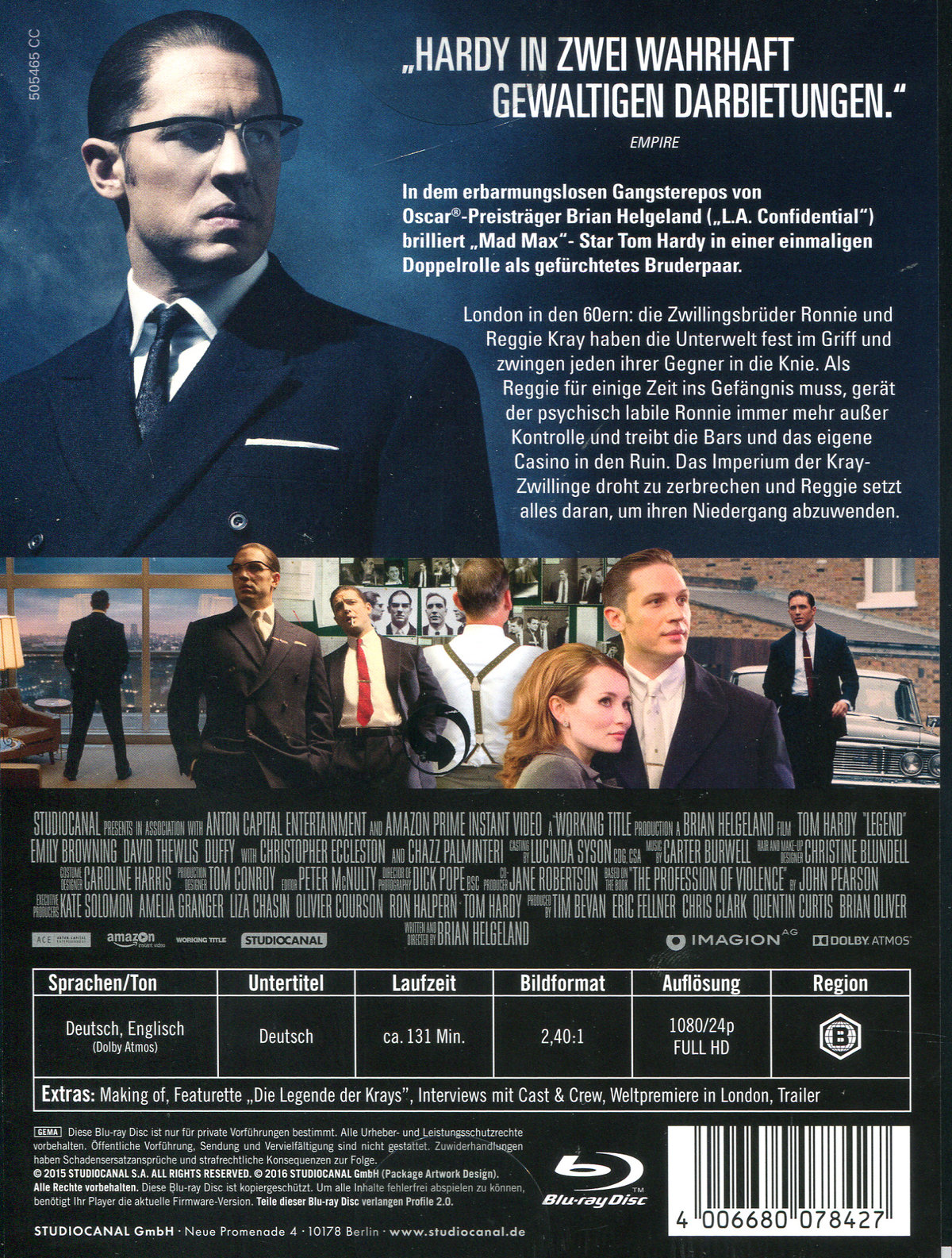 Legend - Steel Edition  (Blu-ray Disc)