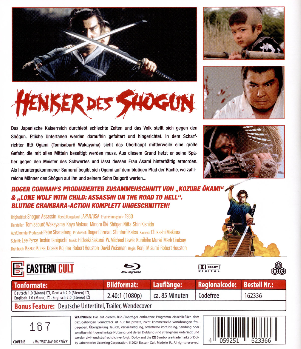 Henker des Shogun - Cover B  (Blu-ray Disc)