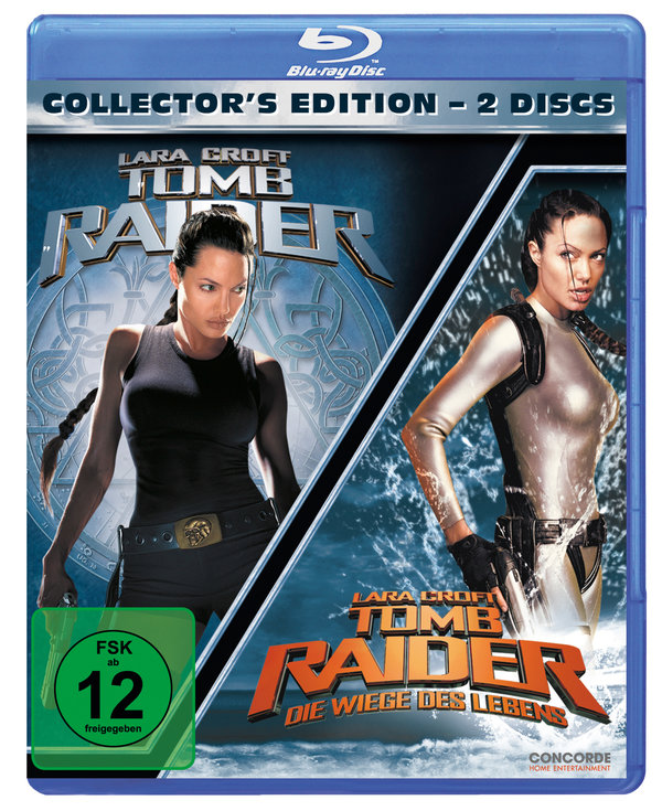 Lara Croft: Tomb Raider 1+2 (blu-ray)