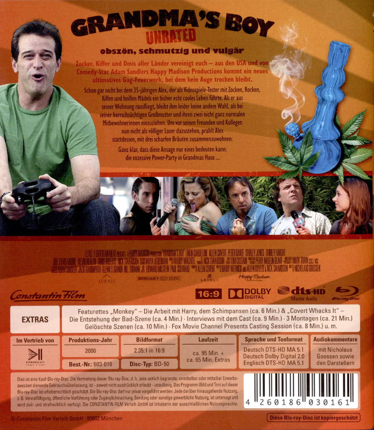 Grandmas Boy - Unrated (blu-ray)