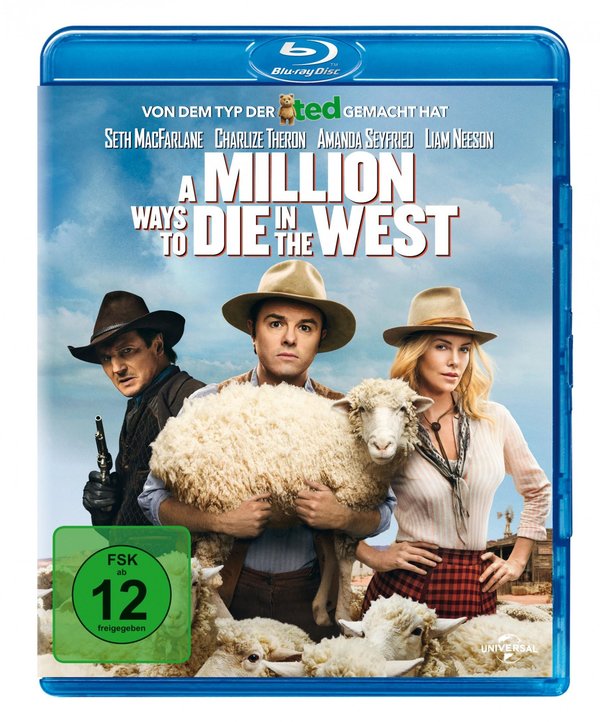 A Million Ways to Die in the West  (Blu-ray Disc)