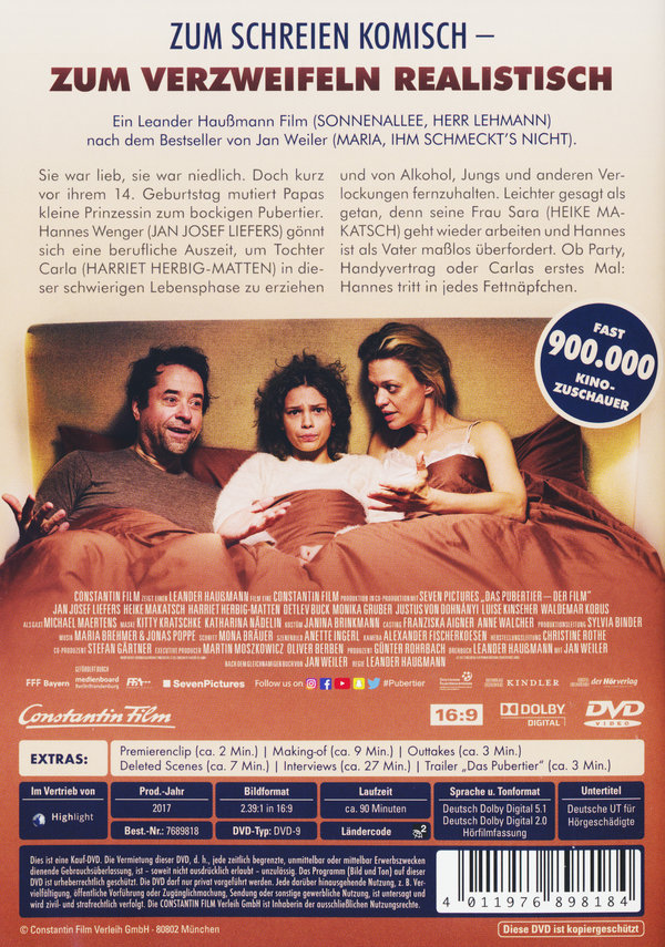 Das Pubertier - Der Film  (DVD)