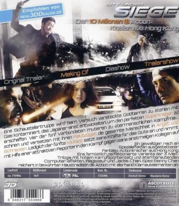 City Under Siege 3D (3D blu-ray)