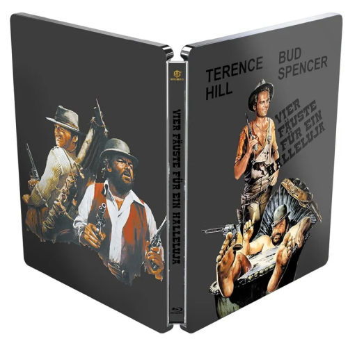 Vier Fäuste für ein Halleluja - Uncut Steelbook Edition  (DVD+blu-ray)