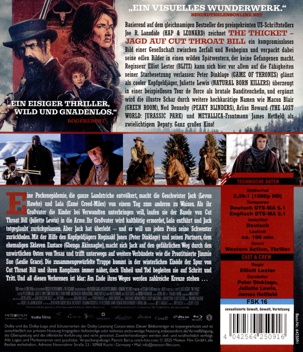 The Thicket - Jagd auf Cut Throat Bill  (Blu-ray Disc)