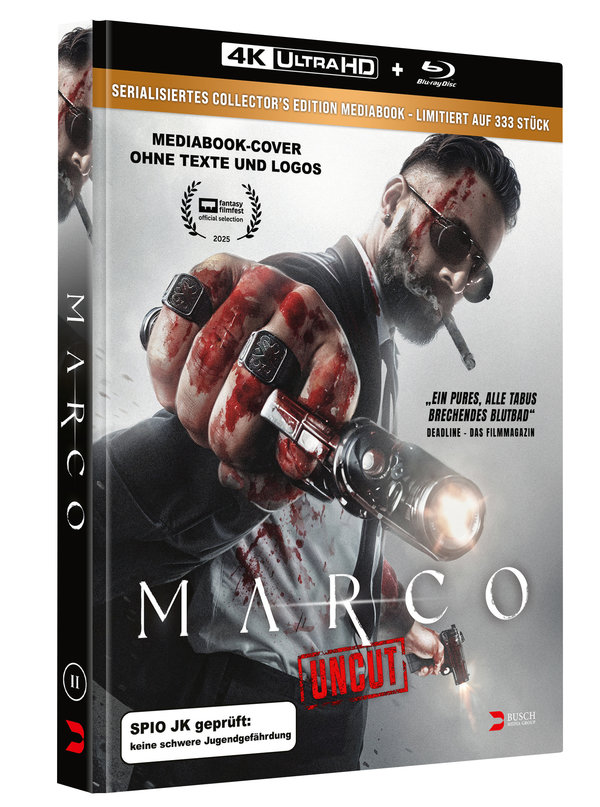 Marco - Uncut Mediabook Edition  (4K Ultra HD+blu-ray) (B)