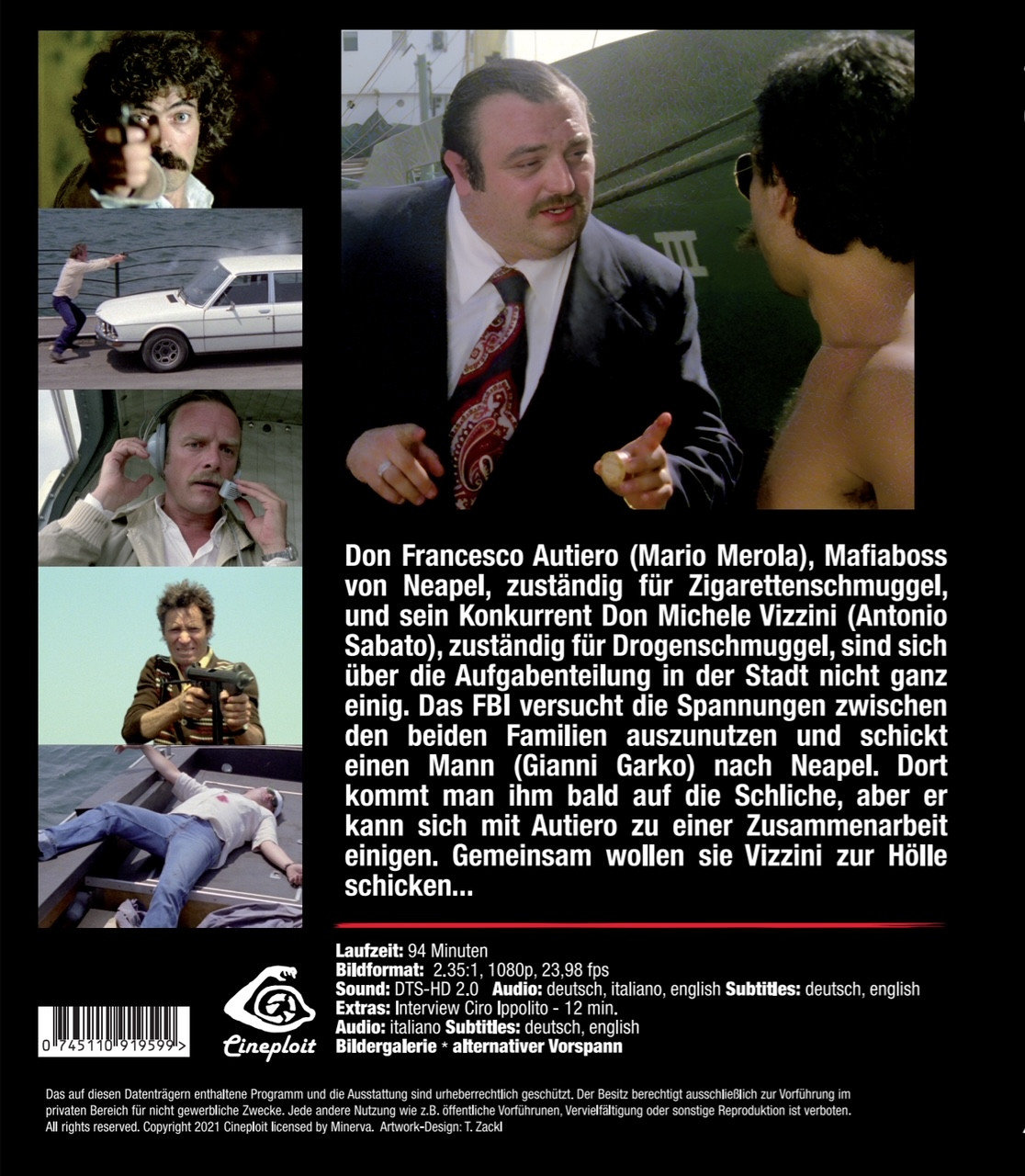 I Contrabbandieri di Santa Lucia - Der grosse Kampf des Syndikats - Uncut Edition  (Blu-ray Disc)