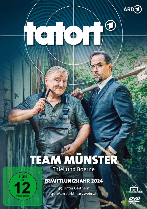 Tatort Münster (Thiel & Boerne) - Ermittlungsjahr 2024 (45. Unter Gärtnern / 46. man stirbt nur zweimal)  (DVD)