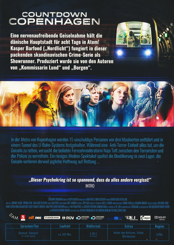 Countdown Copenhagen - 1. Staffel  (3 DVDs)  (DVD)