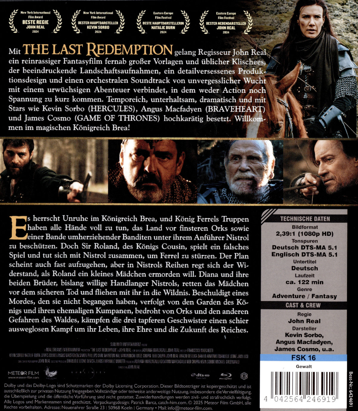 The Last Redemption: Der Kampf um den Thron  (Blu-ray Disc)