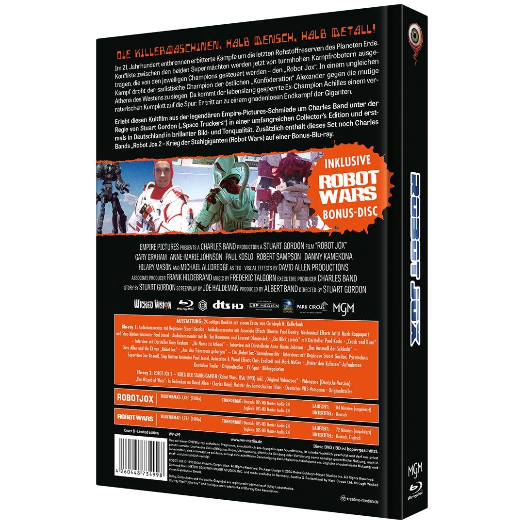 Robot Jox - Die Schlacht der Stahlgiganten - Uncut Mediabook Edition  (blu-ray) (D)