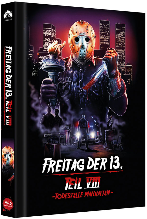 Freitag der 13. - Teil 8 - Uncut Mediabook Edition (blu-ray) (D)