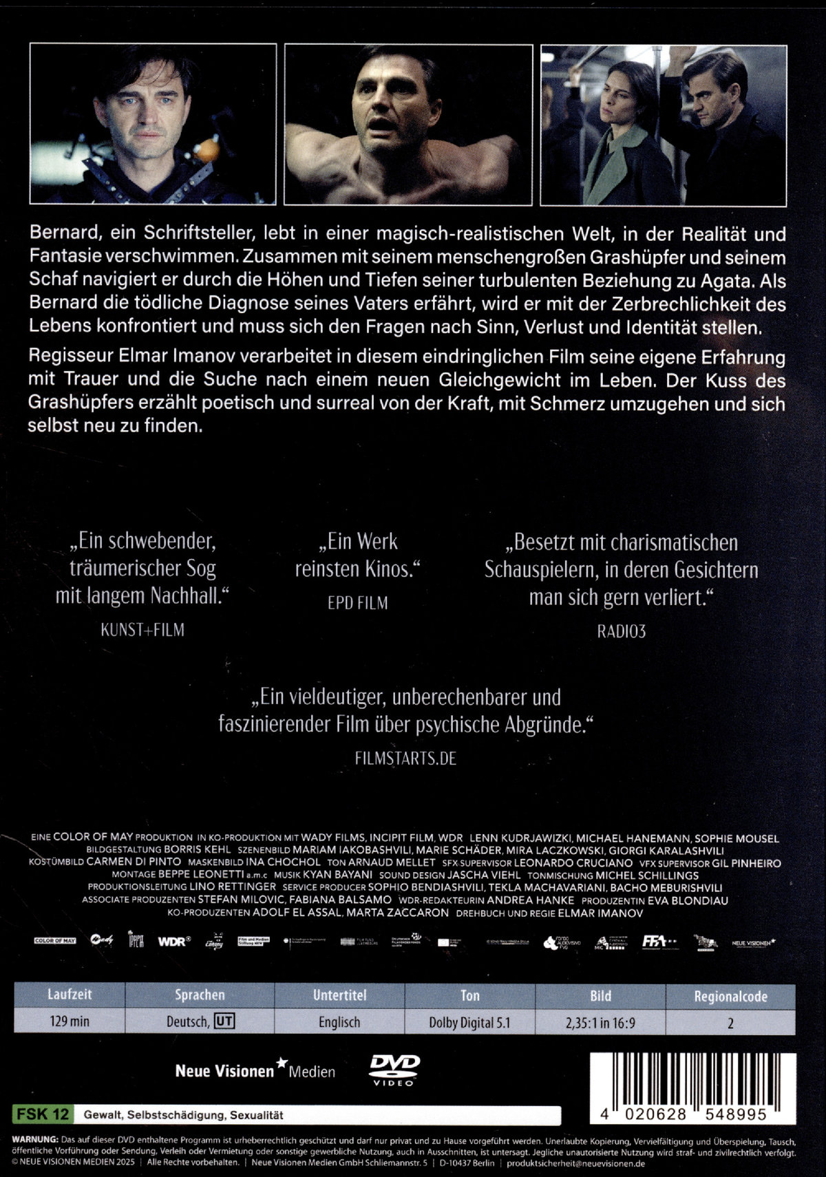 Der Kuss des Grashüpfers  (DVD)