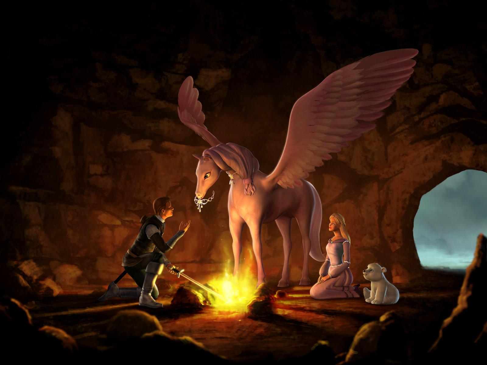 Barbie und der geheimnisvolle Pegasus  (+ 4 3D-Brillen)  (DVD)