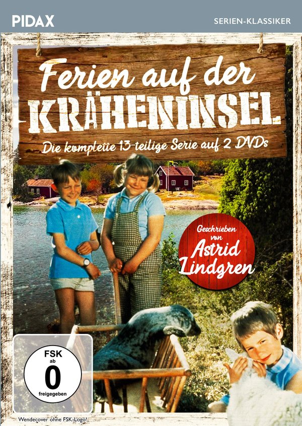 Ferien auf der Kräheninsel / Die komplette 13-teilige Kultserie von Astrid Lindgren (Pidax Serien-Klassiker)  [2 DVDs]  (DVD)