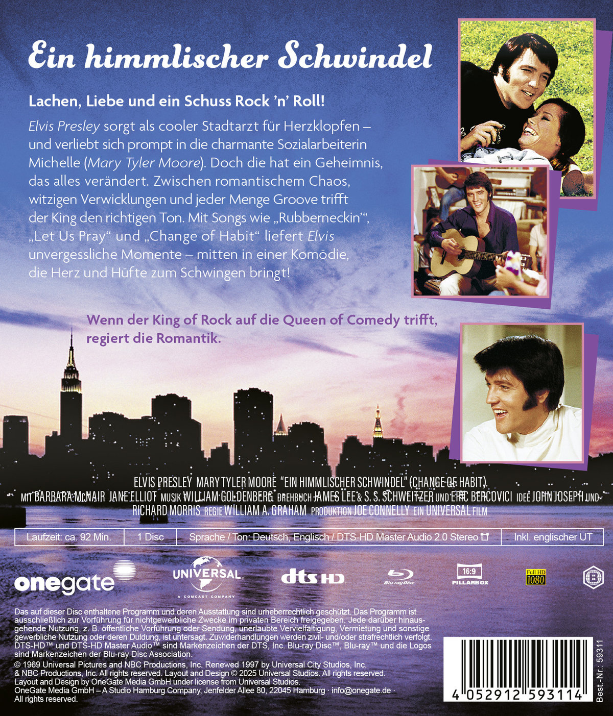 Ein himmlischer Schwindel (Change of Habit)  (Blu-ray Disc)