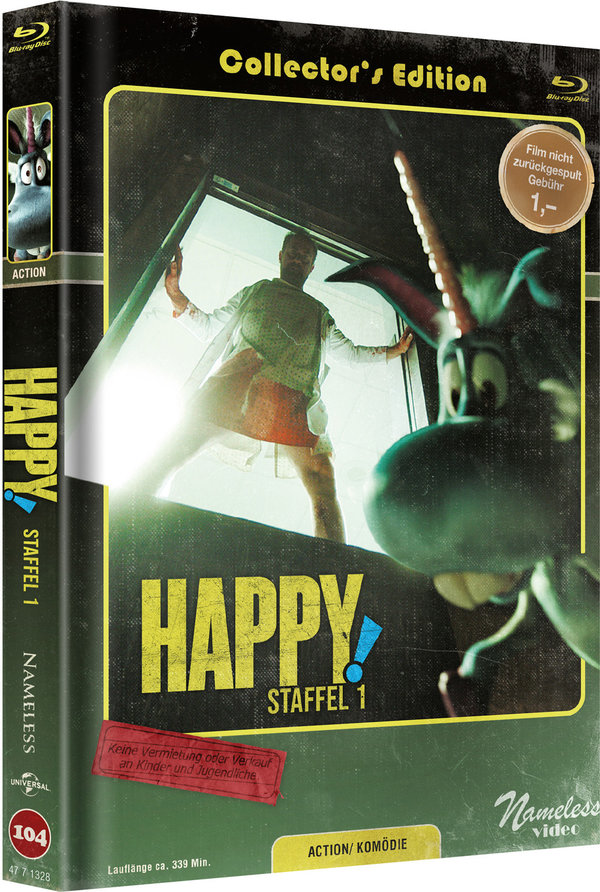 Happy - Staffel 1 - Uncut Mediabook Edition (blu-ray) (C)