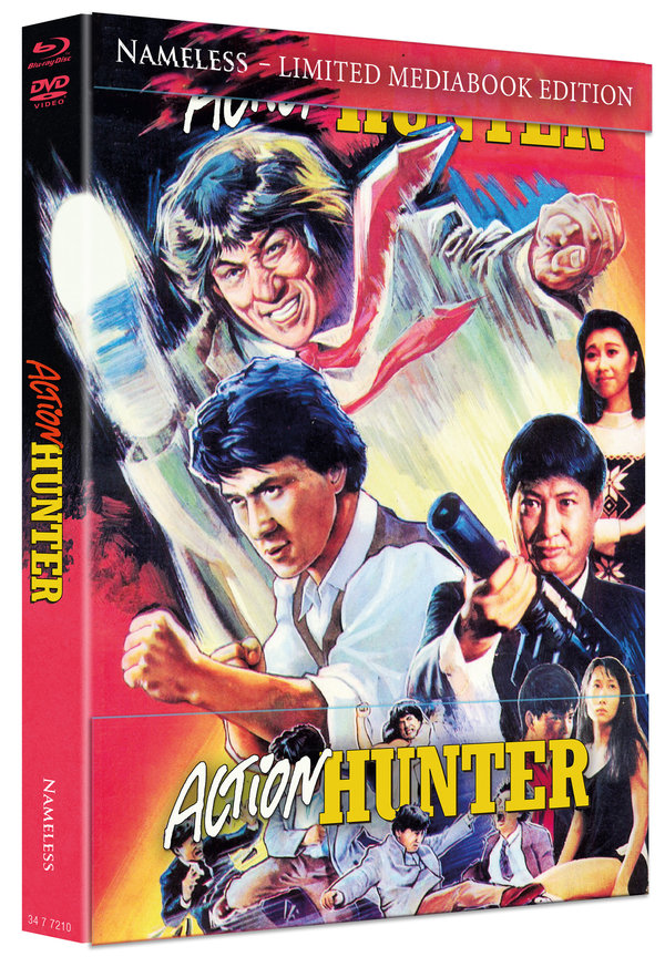Action Hunter - Uncut Mediabook Edition  (4K Ultra HD+blu-ray) (B)