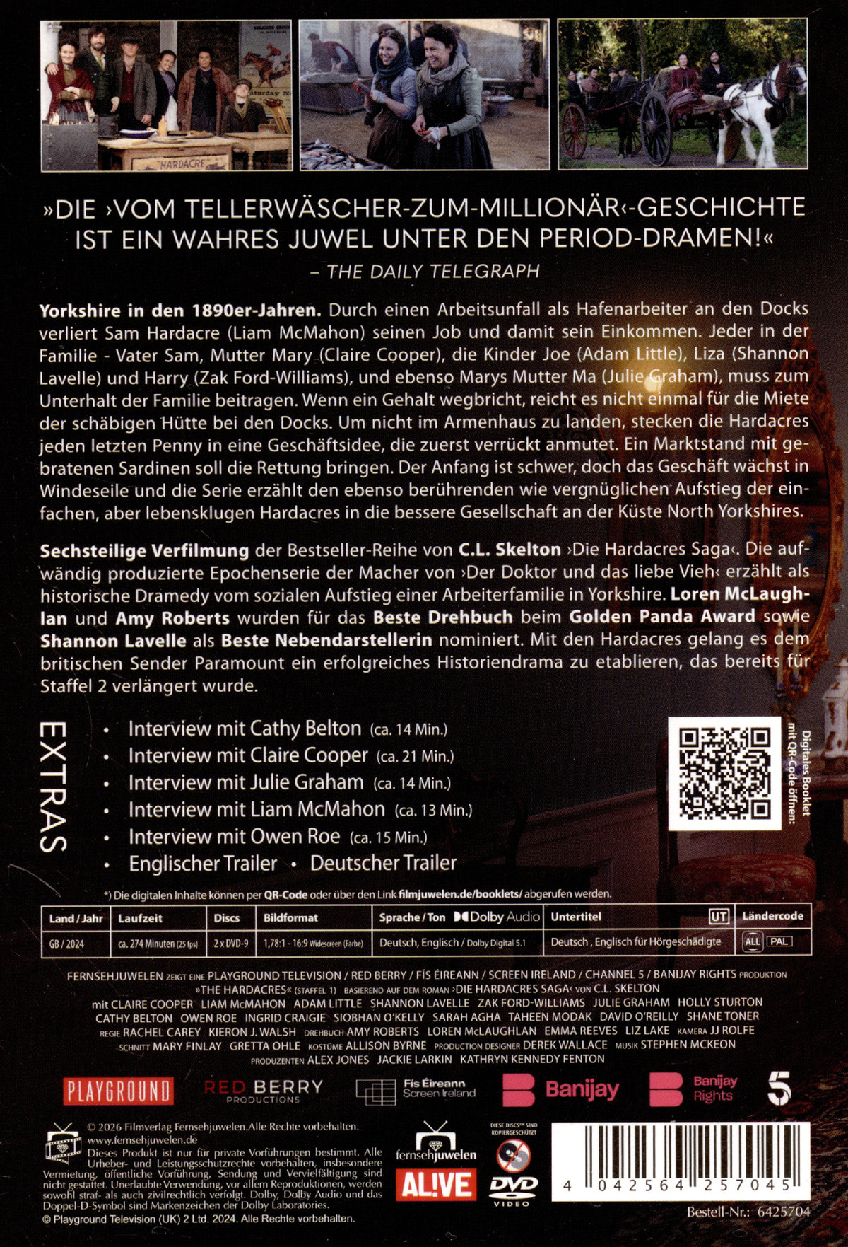 The Hardacres - Staffel 1 (Fernsehjuwelen)  [2 DVDs]  (DVD)