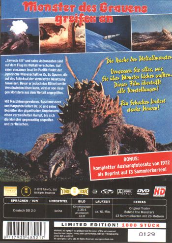 Monster des Grauens greifen an - Limited Edition