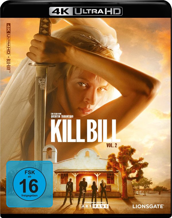 Kill Bill - Volume 2 (4K-UHD + Blu-ray)