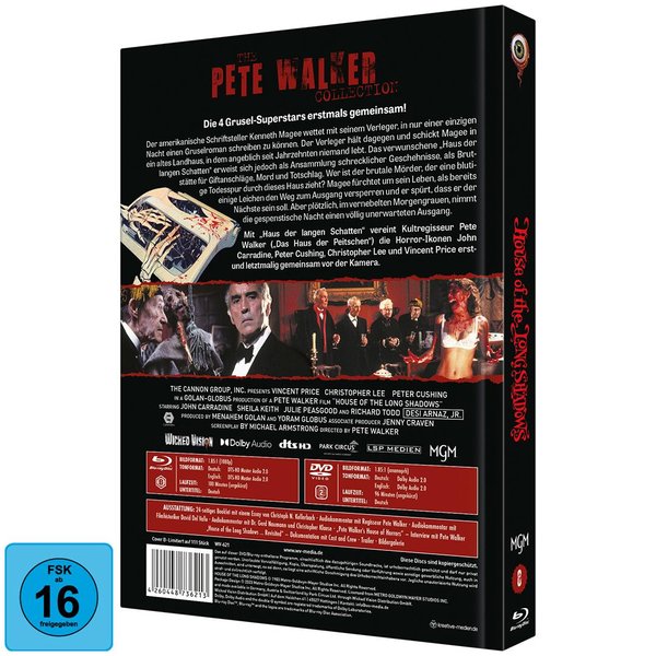 Das Haus der langen Schatten, Das - Uncut Mediabook Edition (DVD+blu-ray) (B)