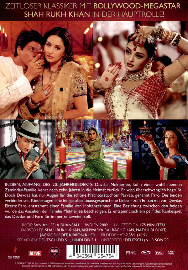 Devdas - Flamme unserer Liebe  (DVD)