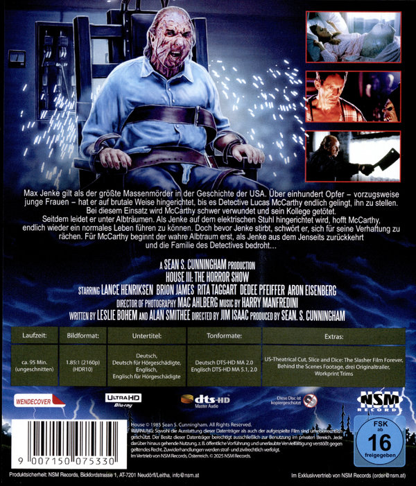 House 3 (unrated & Kinofassung) (uncut)  (4K Ultra HD) 
