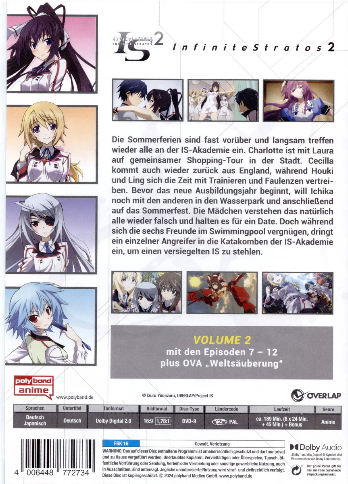 Infinite Stratos 2 - Volume 2  (DVD)